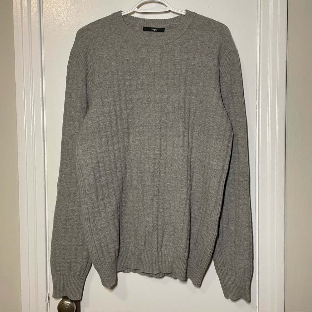 Z Zegna Knitted Wool Sweater size L